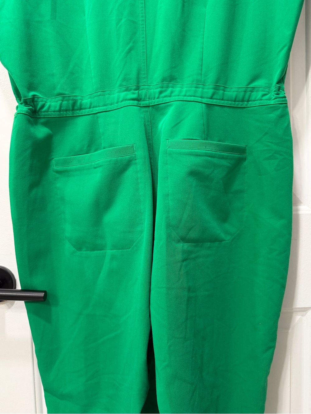 Figs Women's  Rafaela Jogger Scrub Jumpsuit in Evergreen - Picture 11 of 16